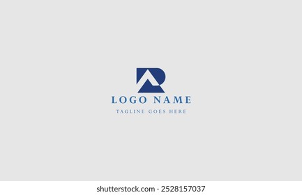 Initial Letter AR logo design