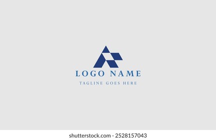 Initial Letter AR logo design