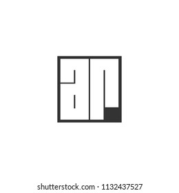 Initial Letter AR Logo Template Design
