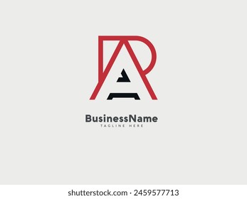 Initial Letter-AR- oder RA-Logo-Design