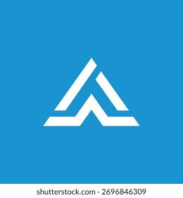 Initial Letter A Arrow Logo Design Vector Template