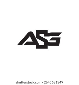 Initial letter ASG logo design,asg vector logo, ASG logo, ASG vector, ASG typography logo design