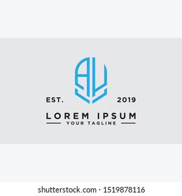 initial letter AV logo icon, inspiring logo designs for companies from. -Vectors
