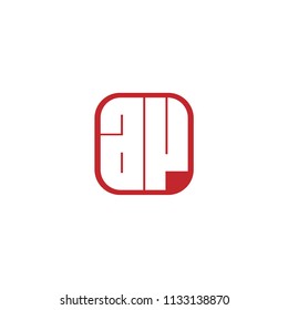 Initial Letter AV Logo Template Design