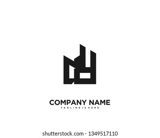 Initial letter AY minimalist art logo vector