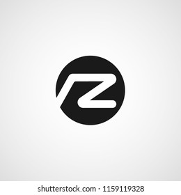 Initial Letter AZ Logo Template Design