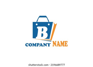 logotipo inicial de las bolsas de la letra B