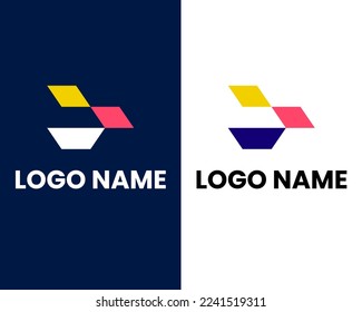 Initial letter B bank logo Design template for financing services. Creative and clean concept