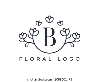 8,625 B Flower Logo Images, Stock Photos & Vectors | Shutterstock