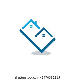 Letra inicial B Inicio Logotipo Inmobiliario Símbolo conceptual icono de símbolo Elemento Diseño. Hipoteca, Inmobiliaria, Casa Logotype. B Inmobiliaria Monograma Vector Logo Diseño, Letra B Casa Plantilla Icono