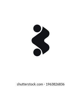 Initial letter B logo and BB logo vector graphic design, minimal, icon, font, symbol, sign, monogram, template, logotype, branding for premium business typeface.