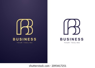 Initial Letter B Logo For Business or Media Company.