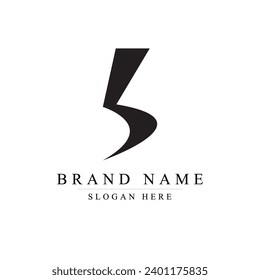 Initial Letter B Logo. Business and Branding Logos. Flat Vector Logo Design Template Element.	
