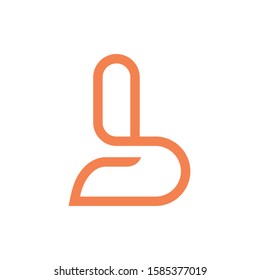 Initial letter B logo design vector