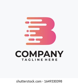 initial letter b logo design vector inspiration