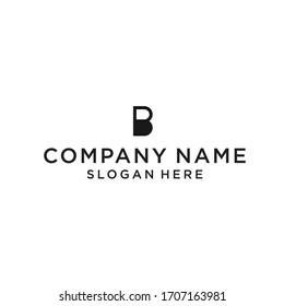 Diseños de iconos vectoriales del logotipo BB
