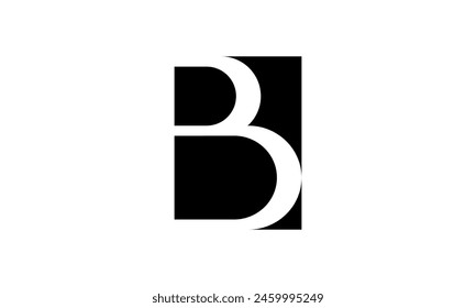 Initial Letter B Logo Design. B Logo Design. Creative And Modern B logo.