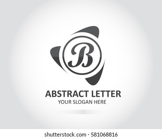 Initial Letter B logo Design Template Element For Business