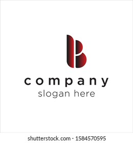 initial letter B logo icon deisgn template elements - vector sign. Business card templates.