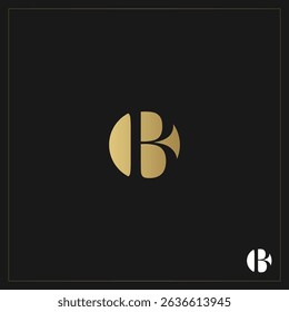 initial letter b logo, icon and symbol vector design illustration