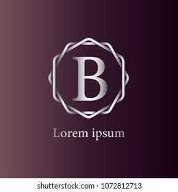 Initial Letter B Logo Template