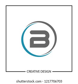 Initial Letter B Logo Template Design Vector Illustration