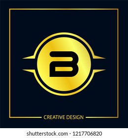 Initial Letter B Logo Template Design Vector Illustration