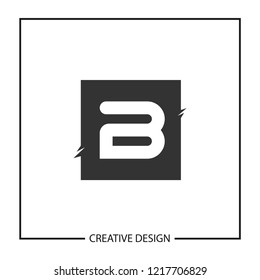 Initial Letter B Logo Template Design Vector Illustration