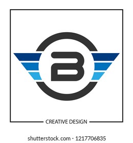 Initial Letter B Logo Template Design Vector Illustration