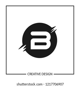 Initial Letter B Logo Template Design Vector Illustration