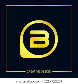 Initial Letter B Logo Template Design Vector Illustration