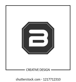 Initial Letter B Logo Template Design Vector Illustration