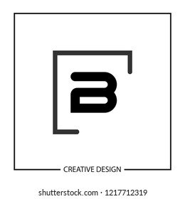 Initial Letter B Logo Template Design Vector Illustration