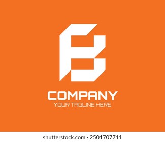 Logotipo inicial de la letra B. Un logotipo único, exclusivo, elegante, profesional, limpio, simple y moderno. Adecuado para su negocio, empresa, etc. Letra b logotipo de monograma moderno