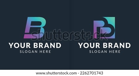 Initial letter B logo. A unique, exclusive, elegant, professional, clean, simple, modern logo. [[stock_photo]] © 