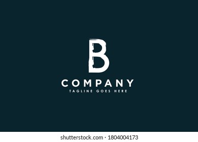 Premium Vector B Logo Two Color Stock Vector (Royalty Free) 1045050772 ...