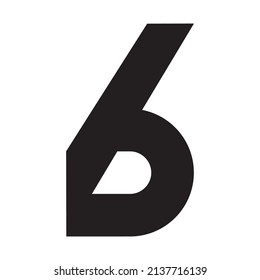 Initial letter B logo vector design template