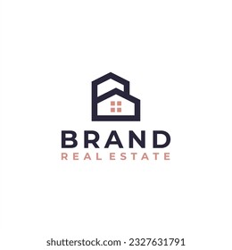 Anfangsbuchstabe des Logos für Immobilien