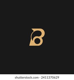 Initial Letter B Tech Logo Design Template Element Vector,
