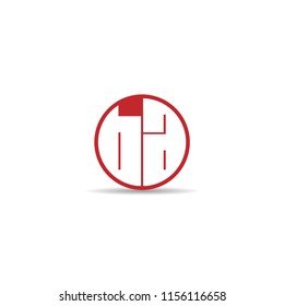 Initial Letter BA Logo Template Design