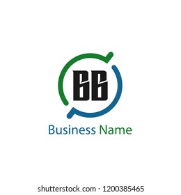 Initial Letter BB Logo Template Design