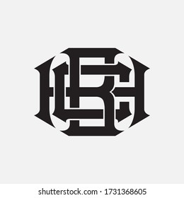 Initial Letter Bch Bhc Cbh Chb Stock Vector (Royalty Free) 1731368605 ...