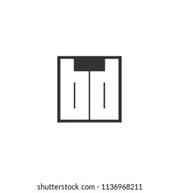 Initial Letter BD Logo Template Design