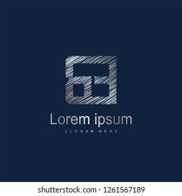 Initial Letter BE Logo Template Vector Design