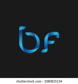 Initial Letter BF Logo Design
