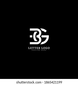 Initial Letter BG logotype company name monogram design for Company and Business logo.