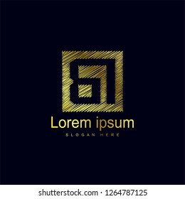 Initial Letter BI Logo Template Vector Design