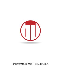 Initial Letter BJ Logo Template Design