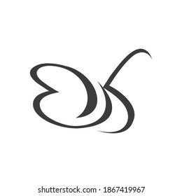 Initial letter bk logo or kb logo vector design template