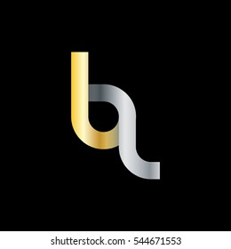 Initial Letter BL LL Logo